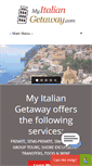 Mobile Screenshot of myitaliangetaway.com